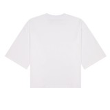 Wide Tee White | CHECKS DOWNTOWN