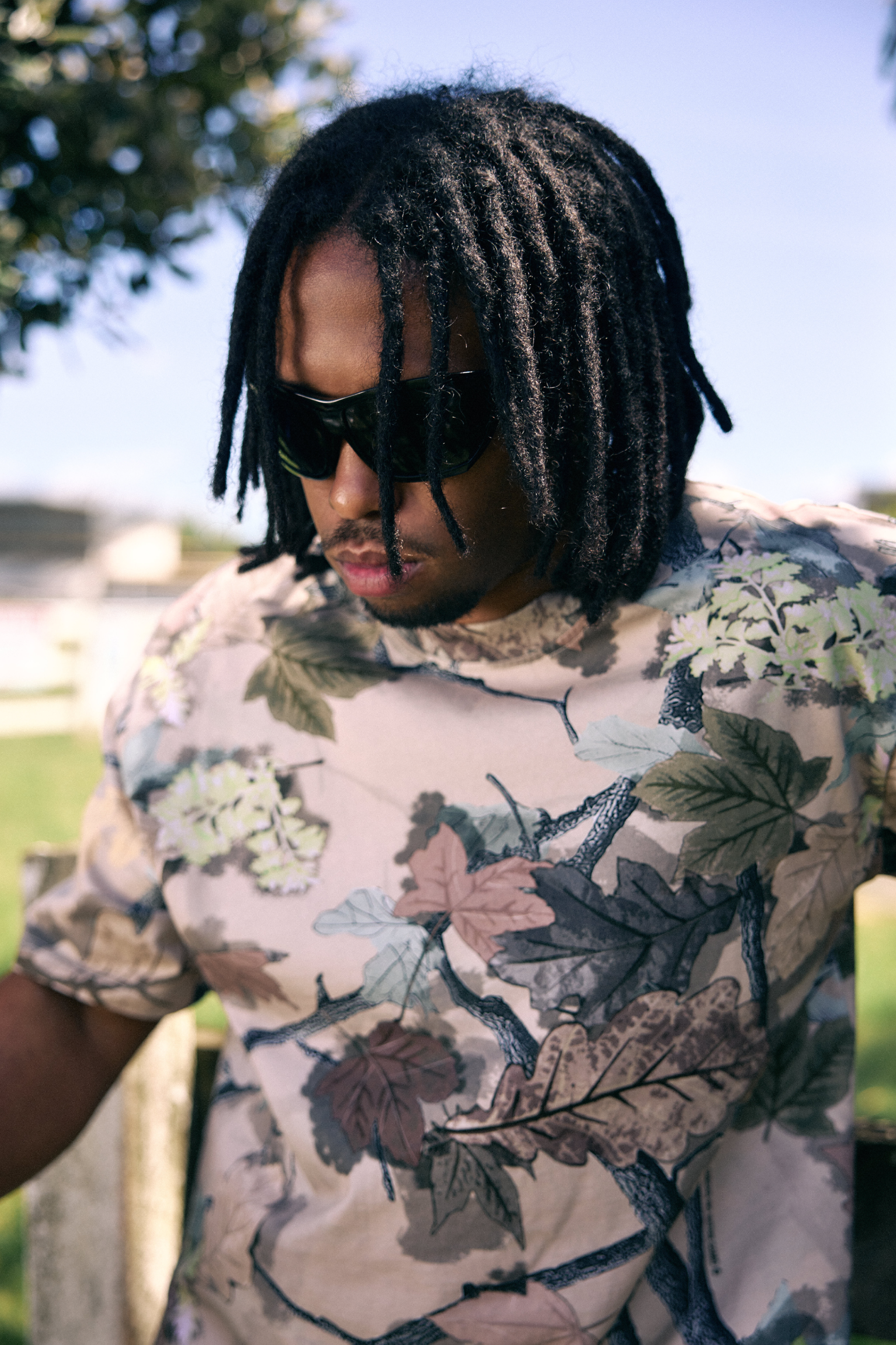 Native Camo T-shirt Brown | CHECKS DOWNTOWN