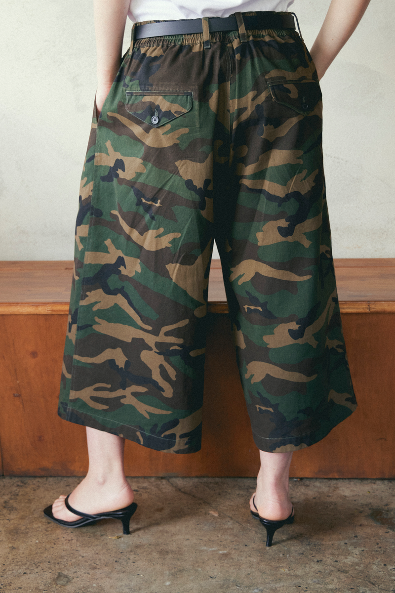 Hakama Shorts V2 Woodland Camo