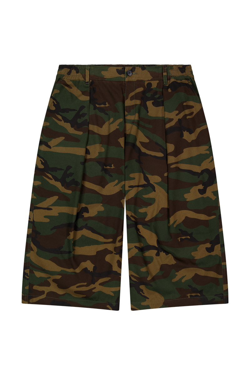 Hakama Shorts V2 Woodland Camo