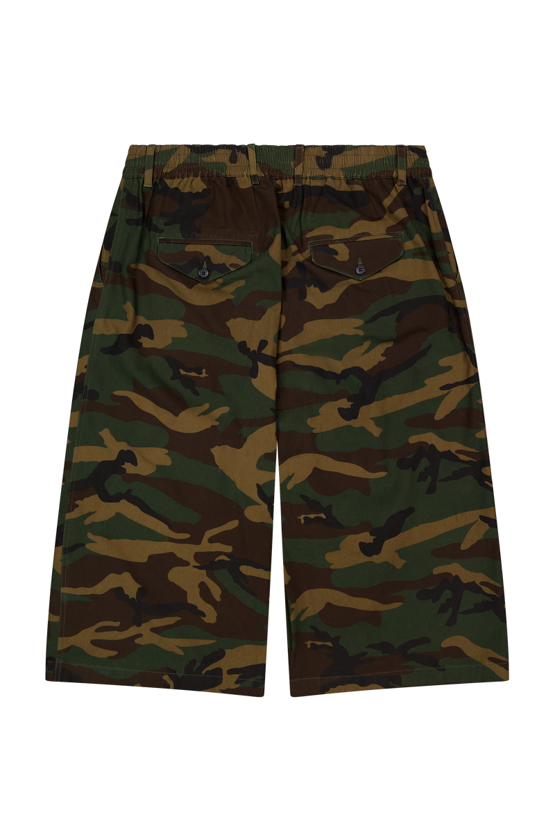 Hakama Shorts V2 Woodland Camo