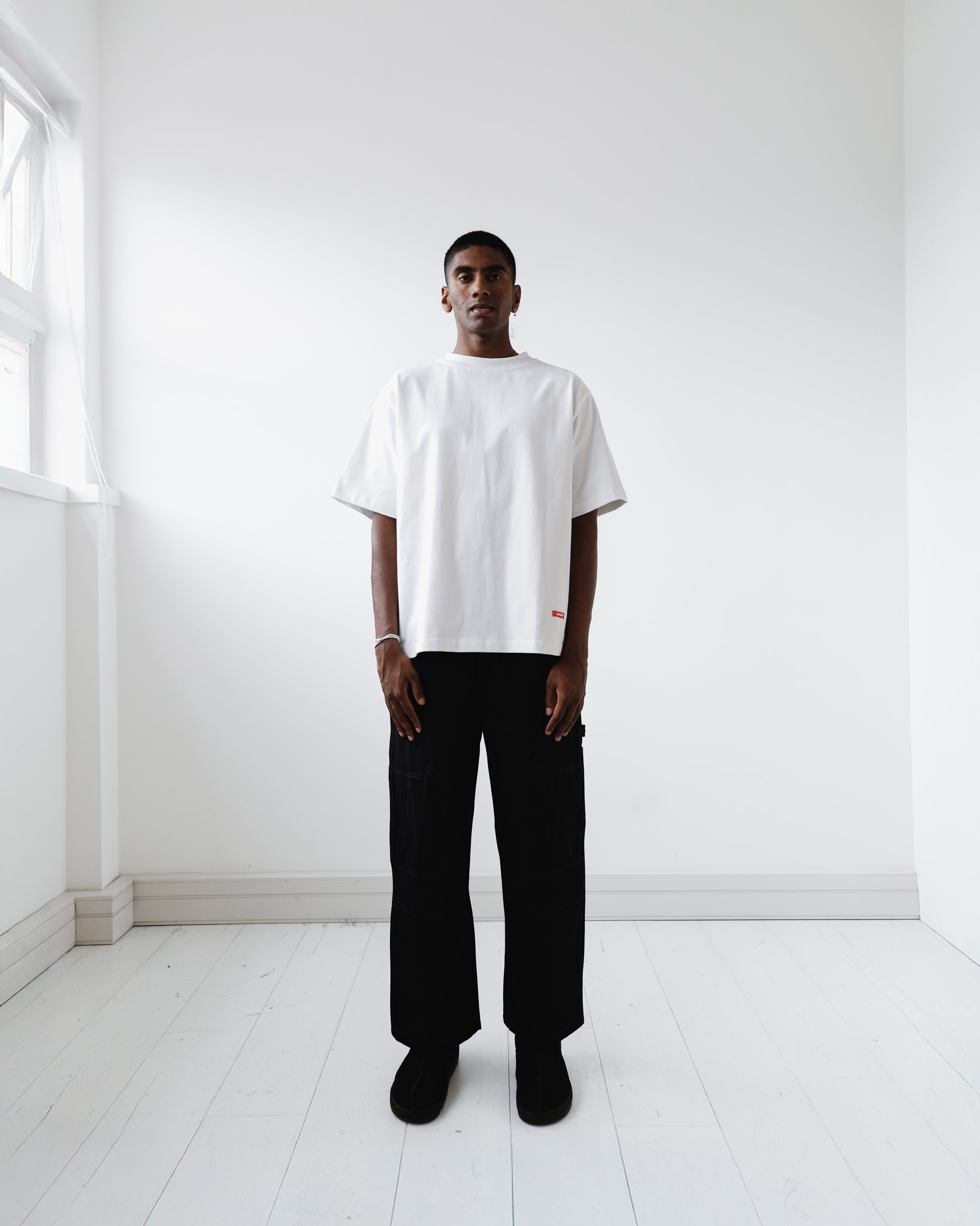 Evergreen Tee White | CHECKS DOWNTOWN