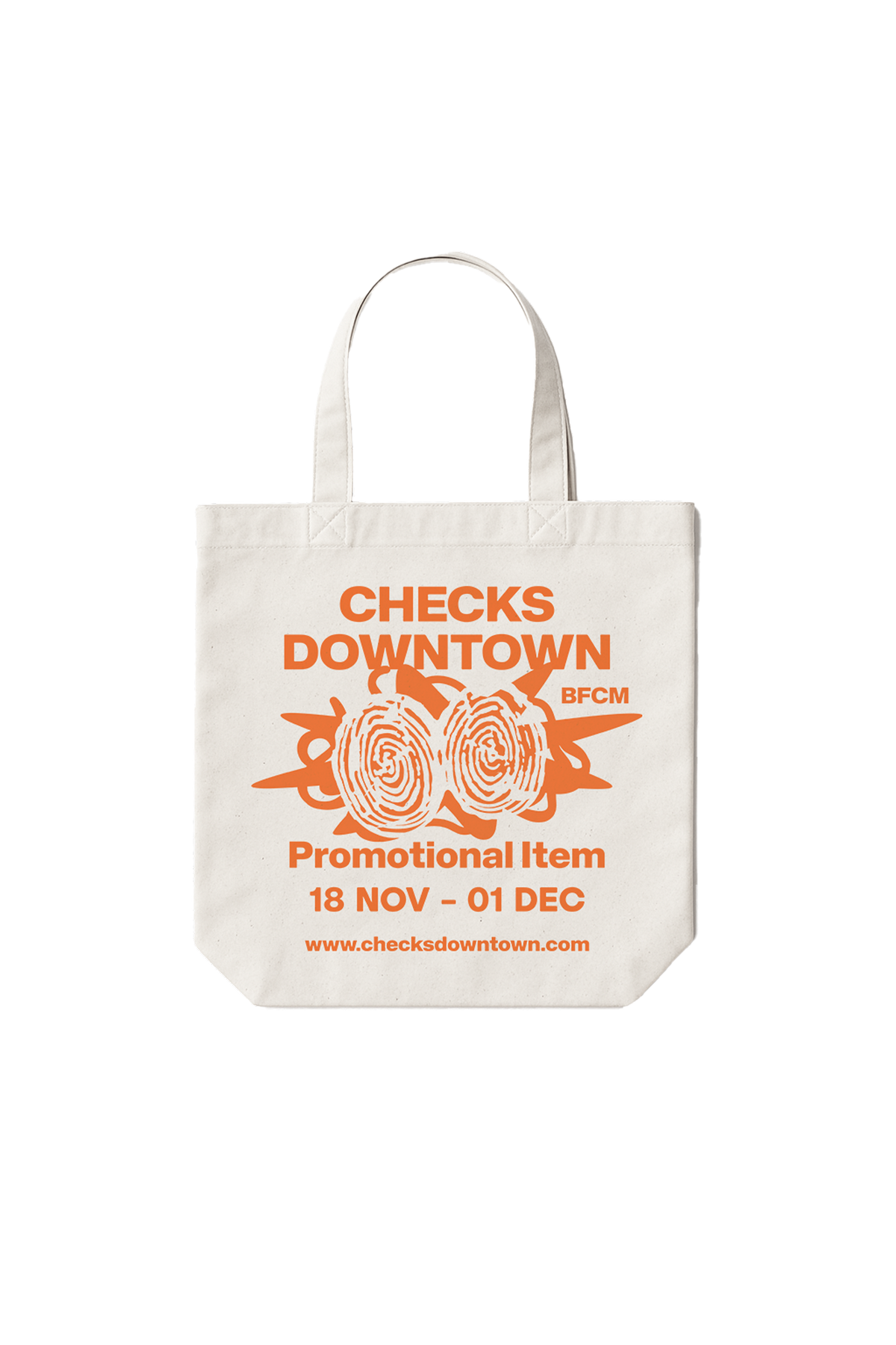 BFCM 2025 Tote Bag | CHECKS DOWNTOWN
