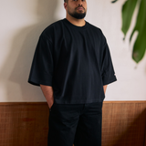 Wide Tee Black
