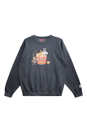 Bucket Sweatshirt Charcoal | CHECKS DOWNTOWN