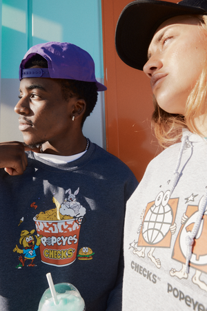 Bucket Sweatshirt Charcoal | CHECKS DOWNTOWN
