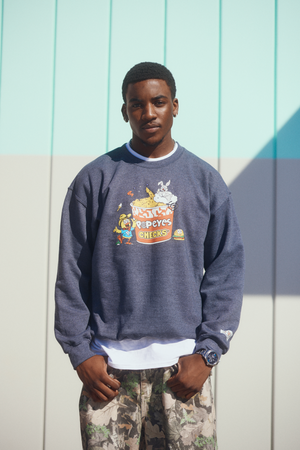 Bucket Sweatshirt Charcoal | CHECKS DOWNTOWN