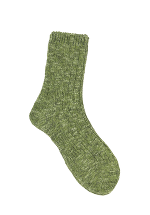 Mauna Kea Twister Socks Olive | CHECKS DOWNTOWN