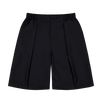 Hakama Shorts Black Wool | CHECKS DOWNTOWN