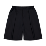 Hakama Shorts Black Wool | CHECKS DOWNTOWN