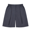 Hakama Shorts Charcoal Wool | CHECKS DOWNTOWN