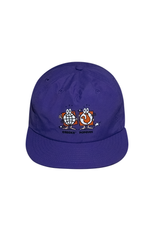 Poppy Hat Purple | CHECKS DOWNTOWN