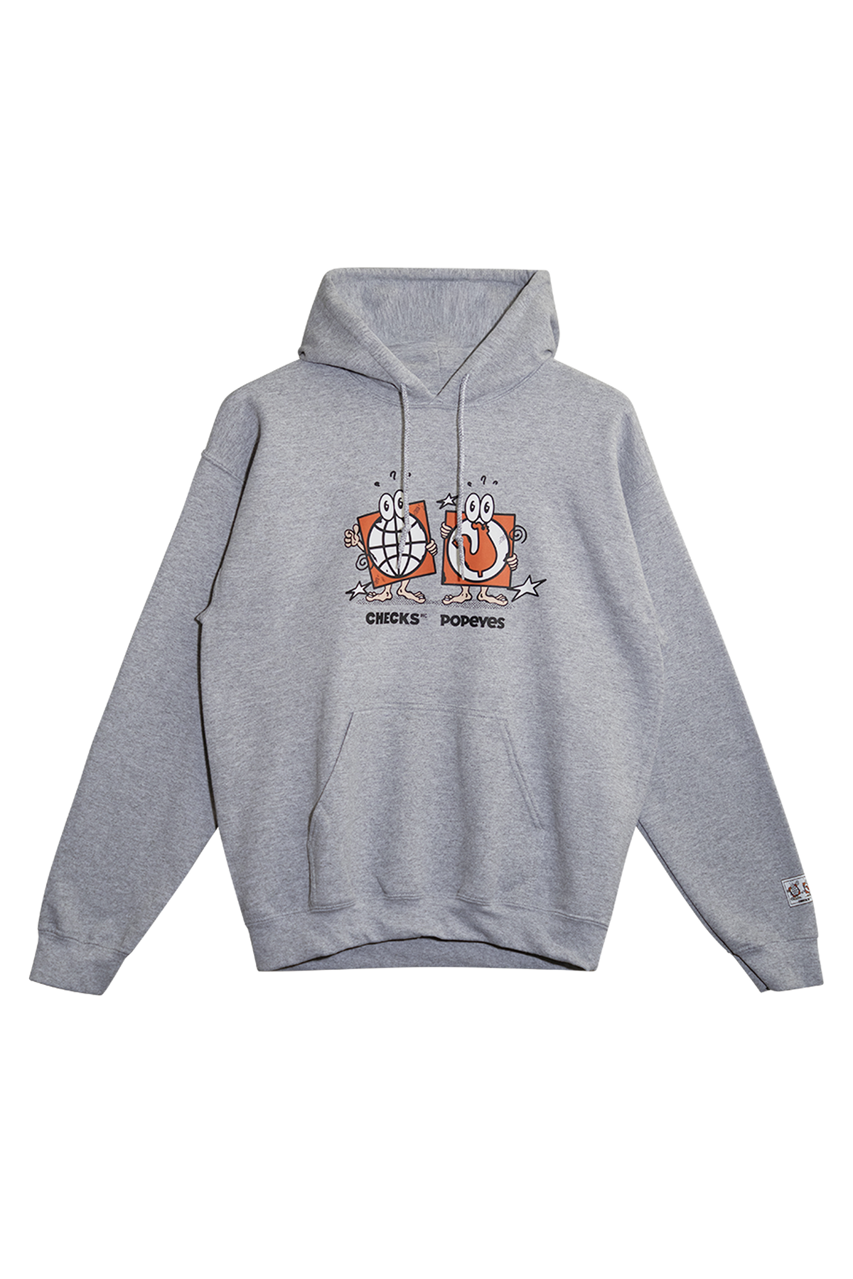 Bucket Hoodie Grey | CHECKS DOWNTOWN