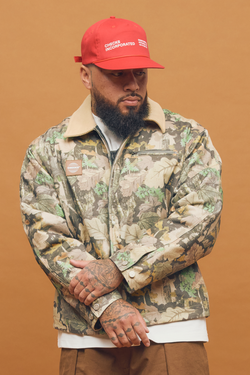 Bison Jacket Tanekaha Camo | CHECKS DOWNTOWN