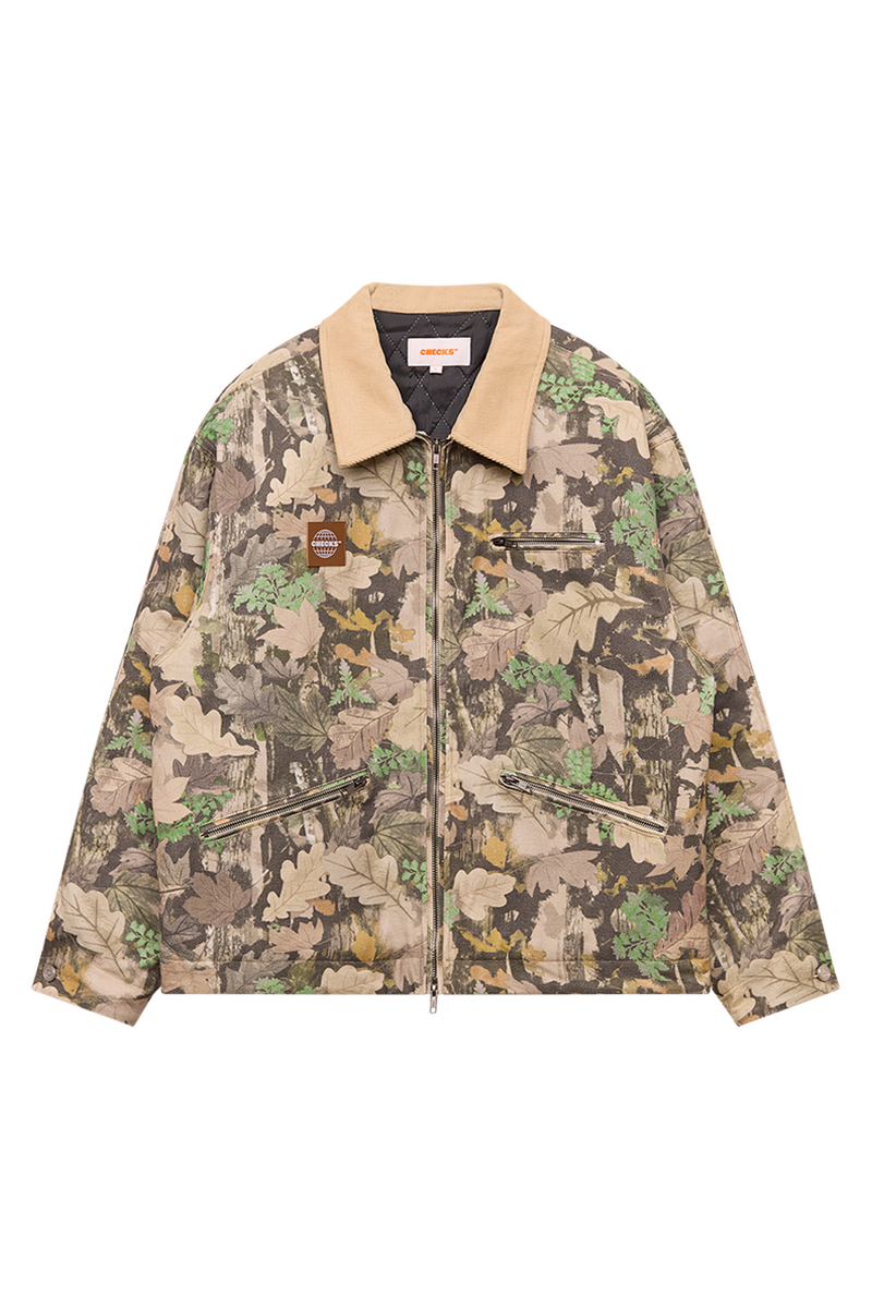 Bison Jacket Tanekaha Camo | CHECKS DOWNTOWN