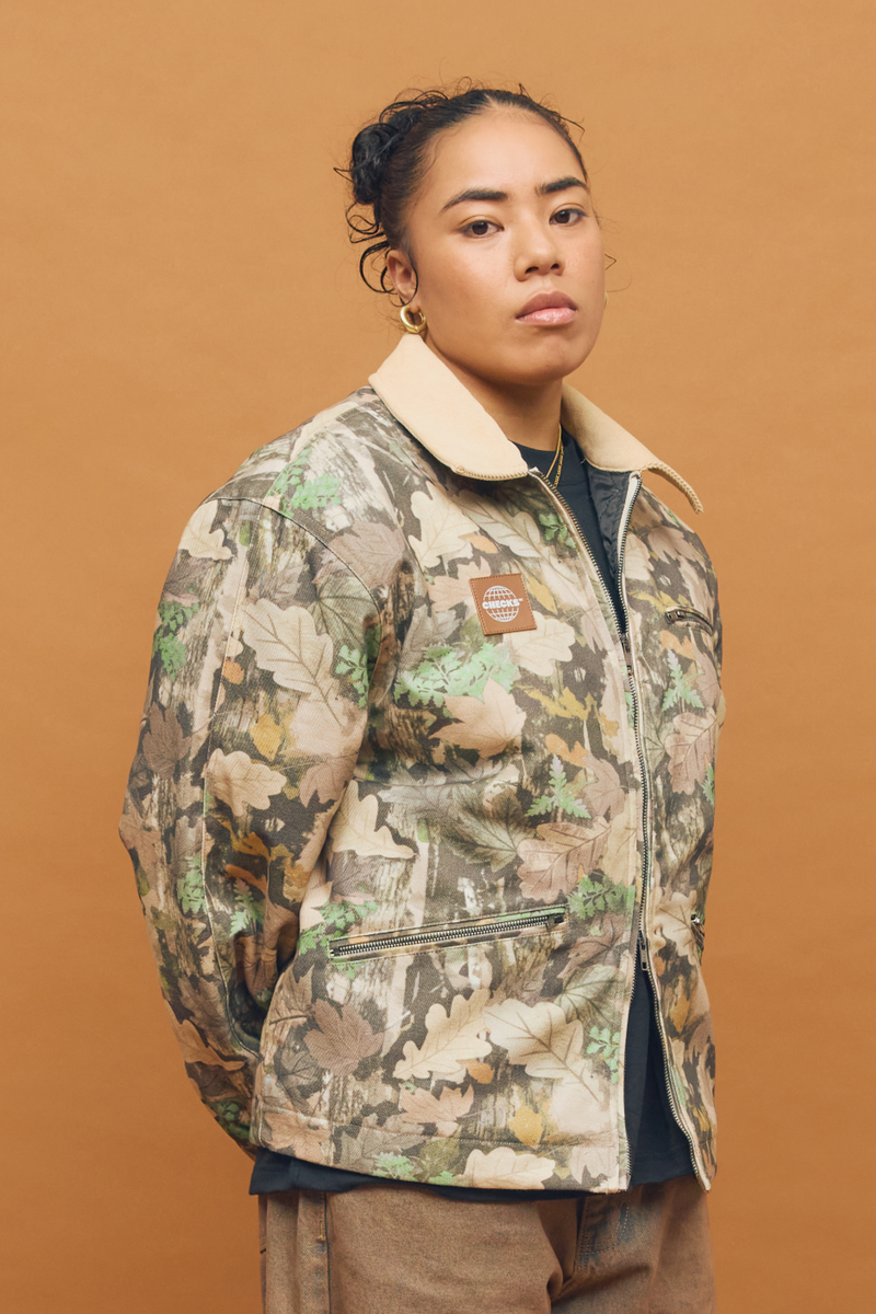 Bison Jacket Tanekaha Camo | CHECKS DOWNTOWN