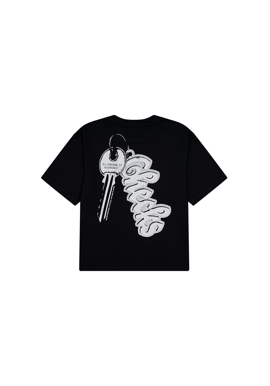 Shop Key T-shirt Black | CHECKS DOWNTOWN