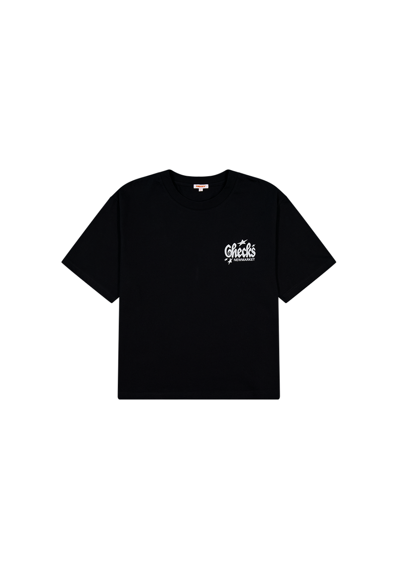Shop Rock T-shirt Black | CHECKS DOWNTOWN