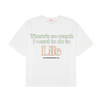 Life Tee White | CHECKS DOWNTOWN