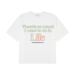 Life Tee White | CHECKS DOWNTOWN