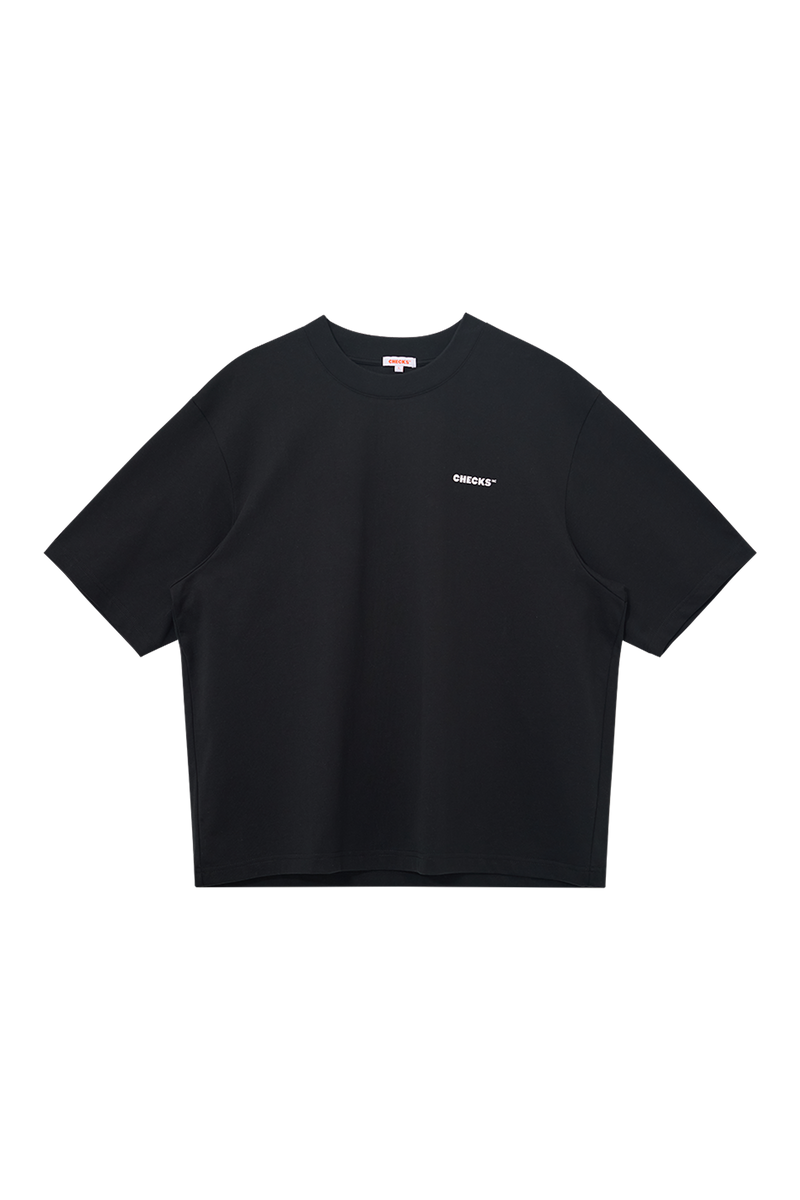 Lockup T-shirt Black | CHECKS DOWNTOWN