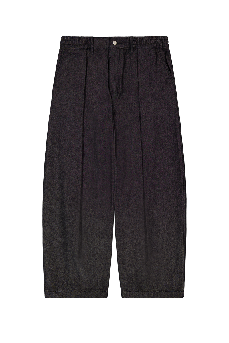 Hakama Pants Black Denim