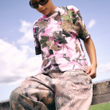 Native Camo T-shirt Pink | CHECKS DOWNTOWN