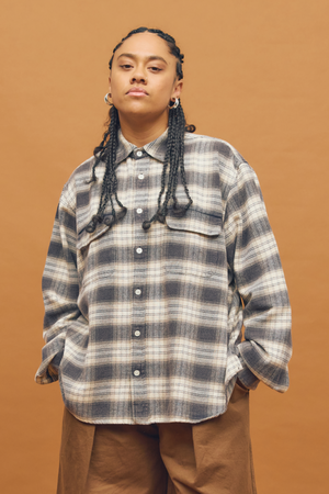 Bruiser Shirt Honey Plaid | CHECKS DOWNTOWN