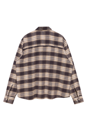 Bruiser Shirt Honey Plaid | CHECKS DOWNTOWN
