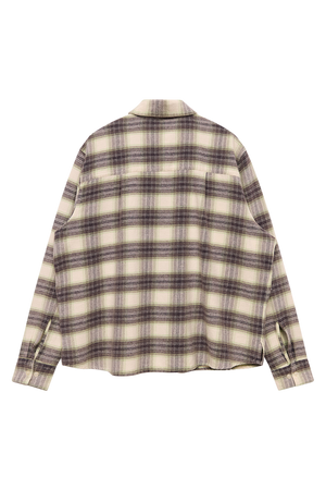 Bruiser Shirt Lime Plaid | CHECKS DOWNTOWN