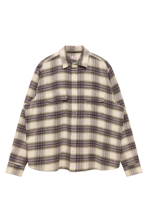 Bruiser Shirt Lime Plaid | CHECKS DOWNTOWN