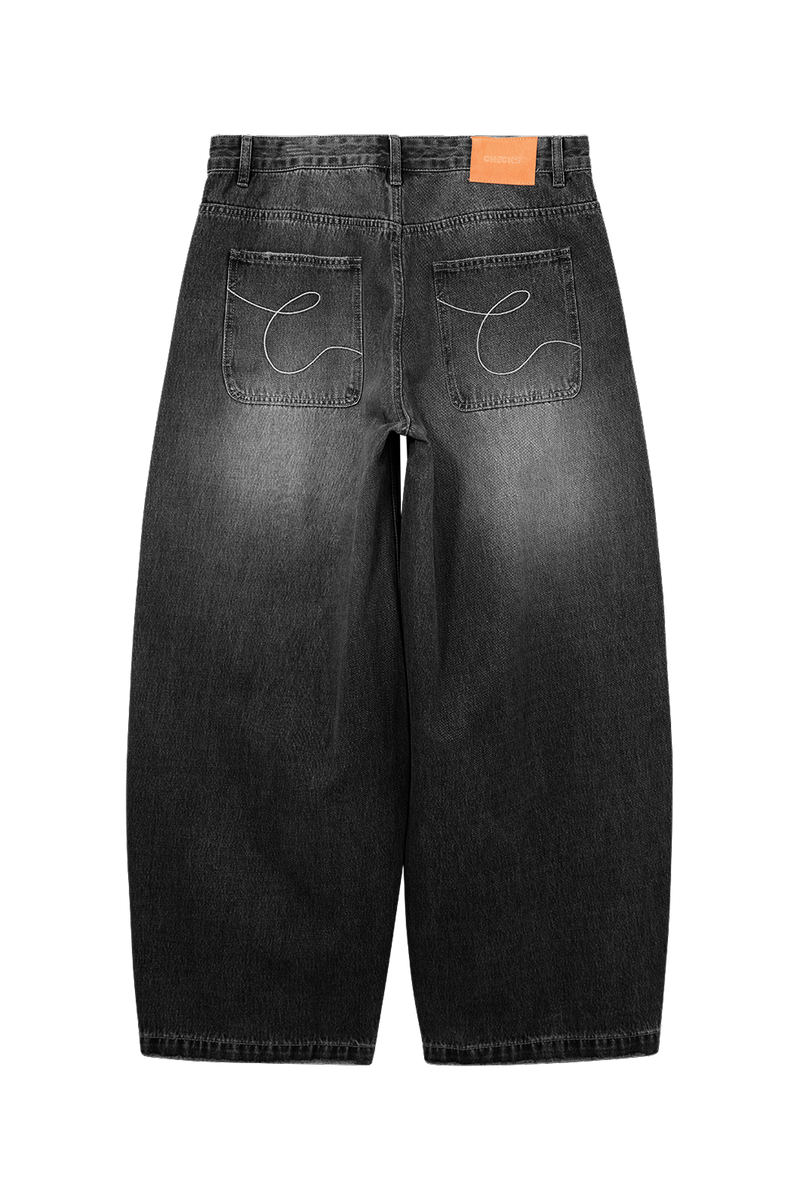 Puddle Jeans Black Wash