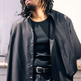 Generous Shirt SS Black | CHECKS DOWNTOWN