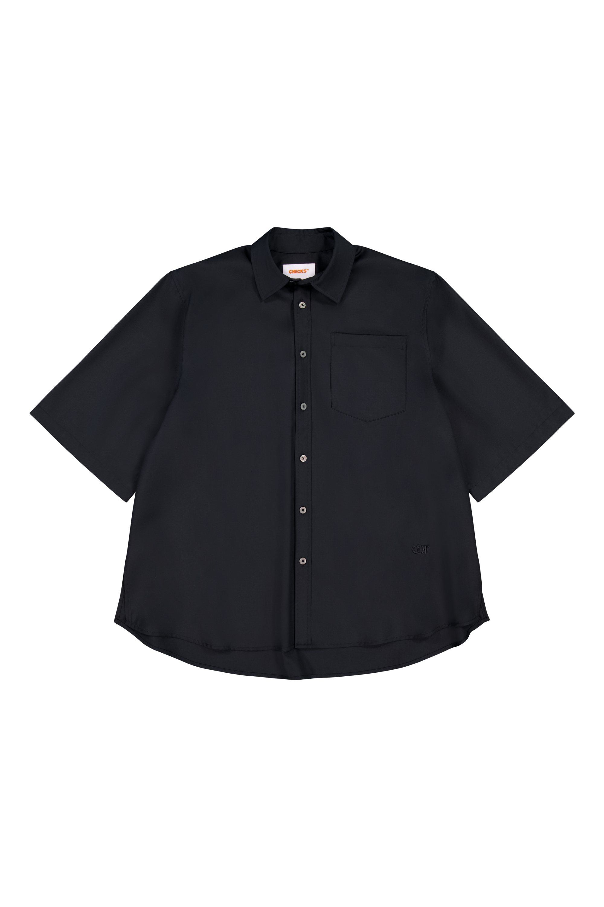 Generous Shirt SS Black | CHECKS DOWNTOWN – Checks Downtown