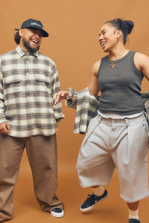 Hakama Shorts Athletic Grey | CHECKS DOWNTOWN