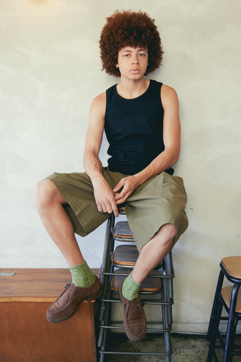 Hakama Shorts Olive