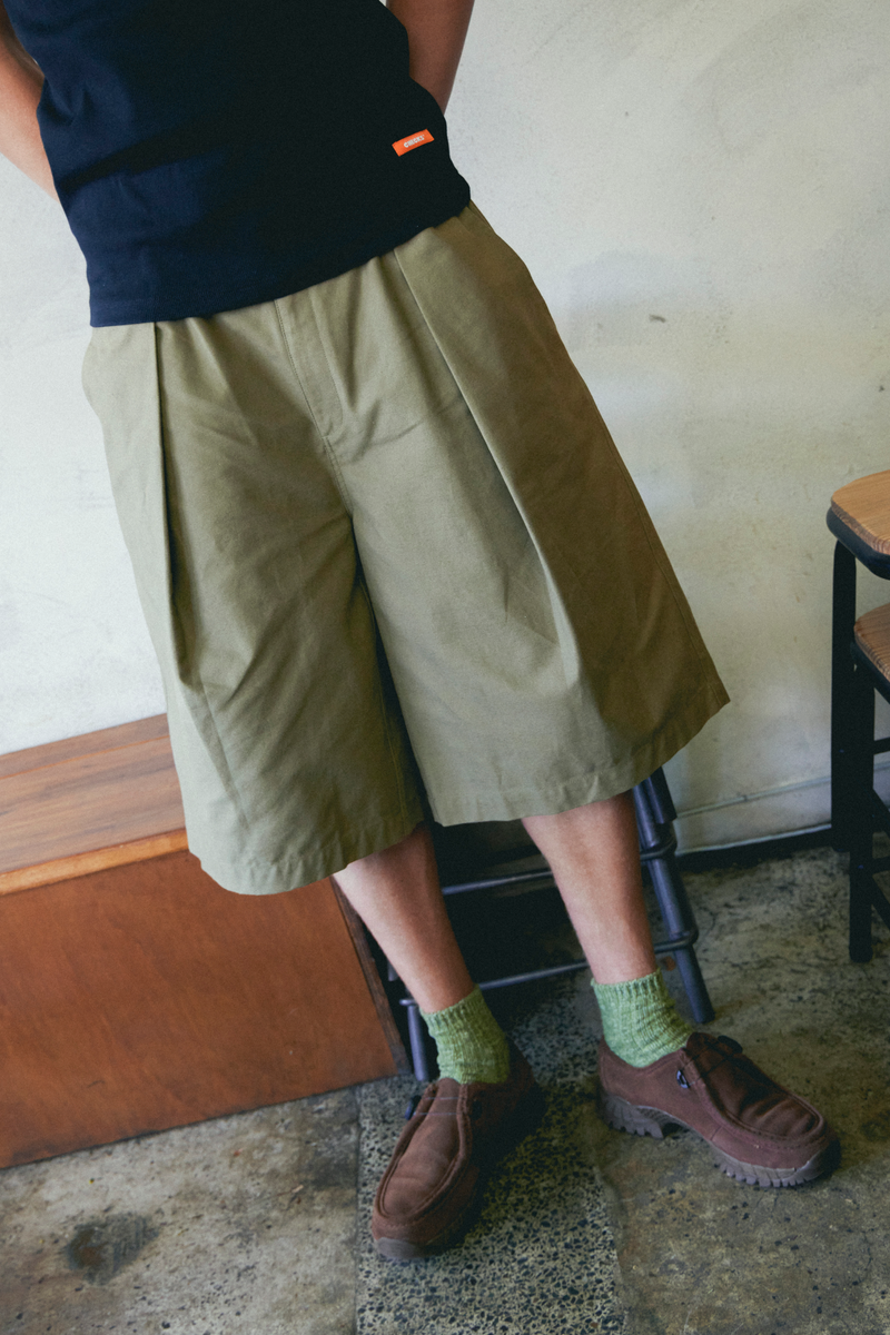 Hakama Shorts Olive