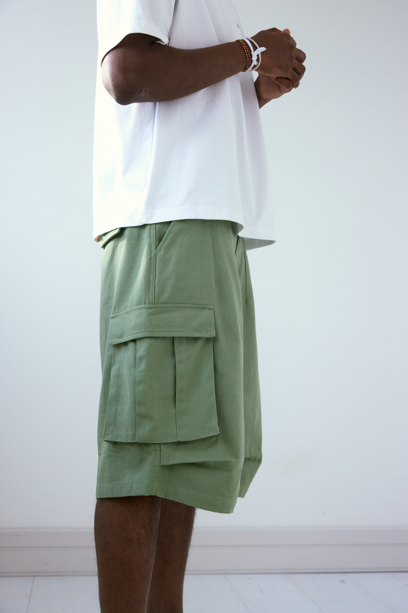 Swell Cargo Shorts Olive | CHECKS DOWNTOWN