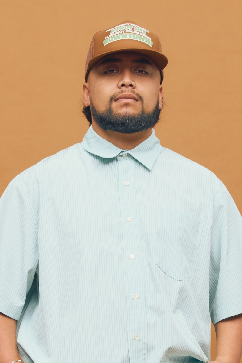 Downtown Trucker Cap Brown | CHECKS DOWNTOWN