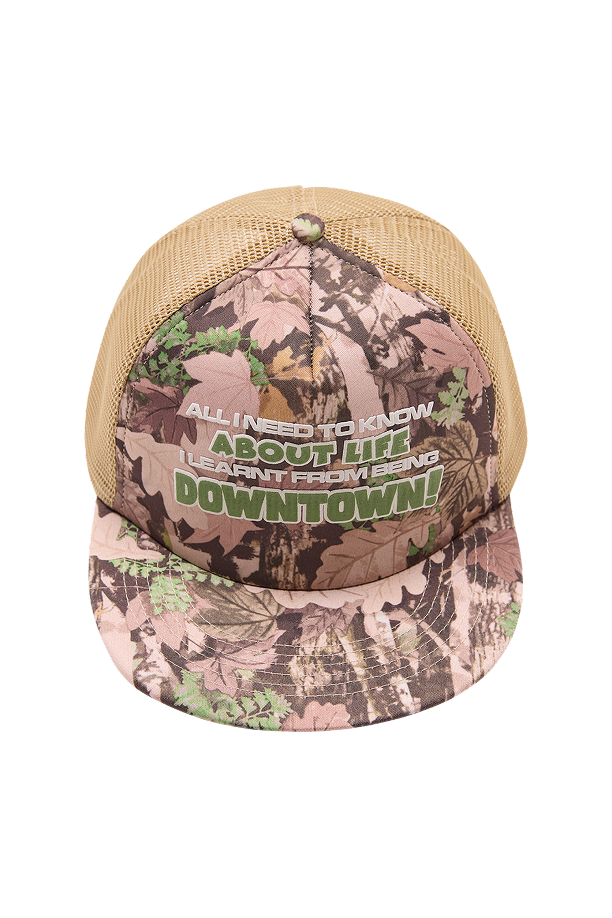 Downtown Trucker Cap Camo | CHECKS DOWNTOWN