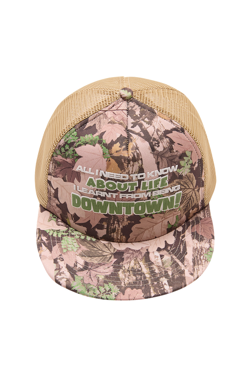 Downtown Trucker Cap Camo | CHECKS DOWNTOWN