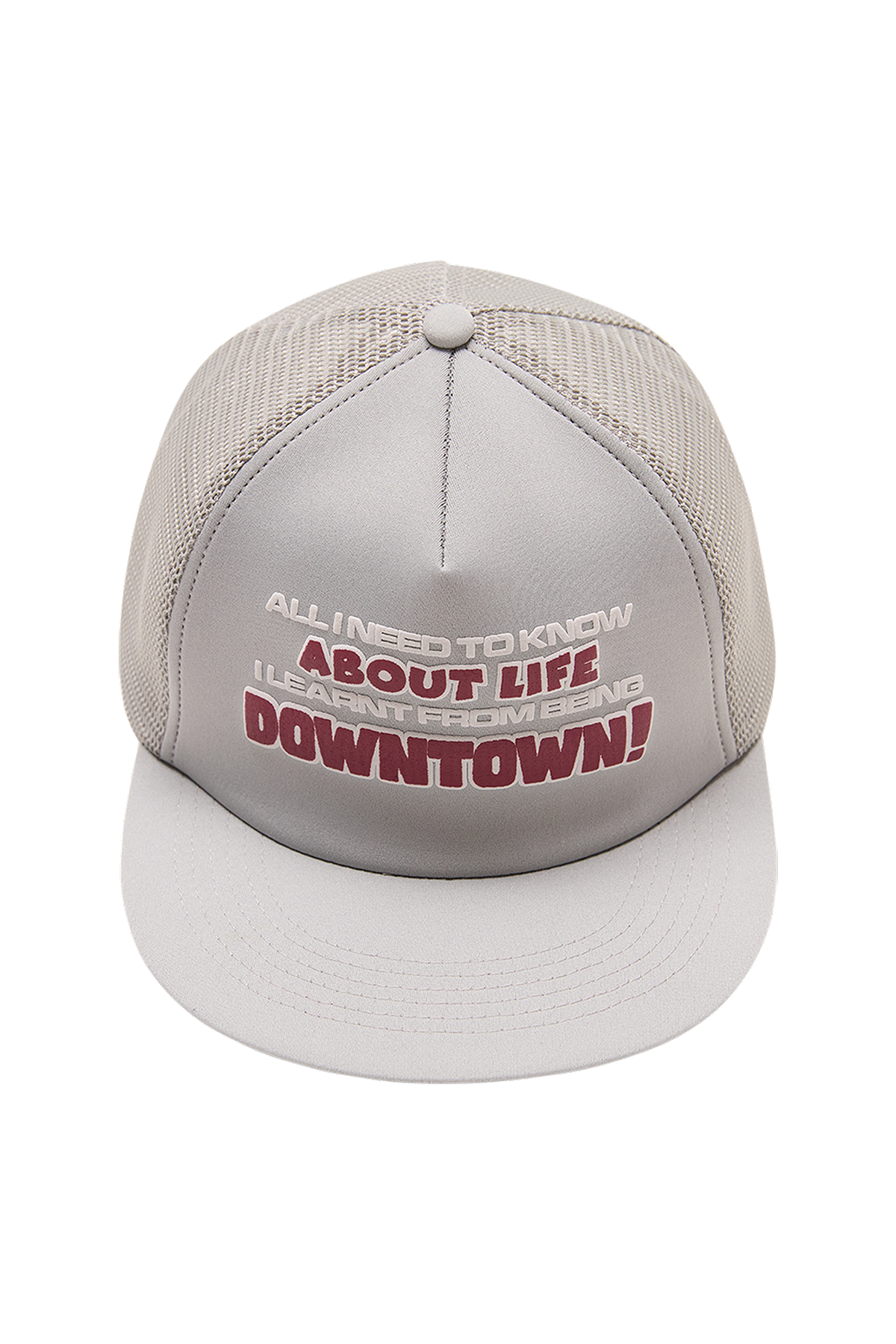 Downtown Trucker Cap Grey | CHECKS DOWNTOWN