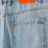 Roots Jean Shorts Blue Wash