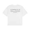 JG Trading Tee White | CHECKS DOWNTOWN