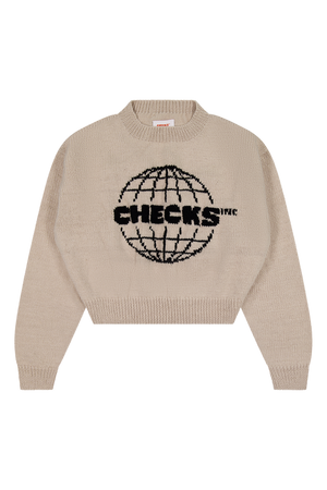 Globe Hand-Knit Jumper | CHECKS DOWNTOWN