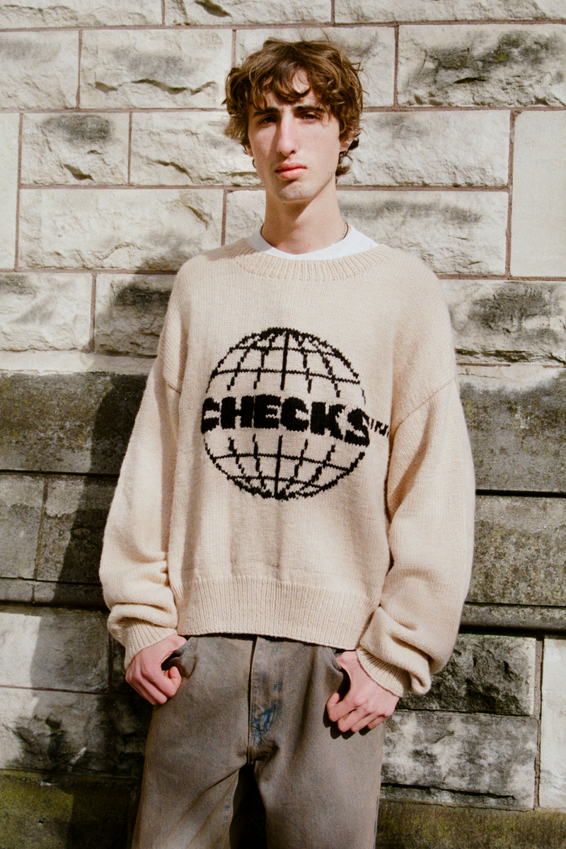 Globe Hand-Knit Jumper | CHECKS DOWNTOWN