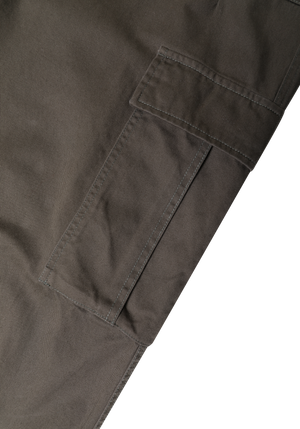 Balloon Cargo Pants Olive Drab | CHECKS DOWNTOWN