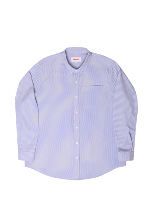 Baggy Striped Business Shirt | CHECKS DOWNTOWN