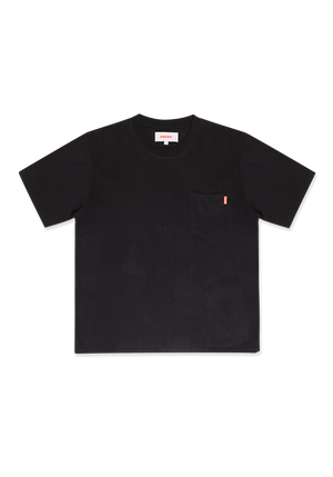 Heavyweight Pocket Tee Black