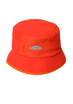Fleece Bucket Hat Orange  CHECKS DOWNTOWN – Checks Downtown